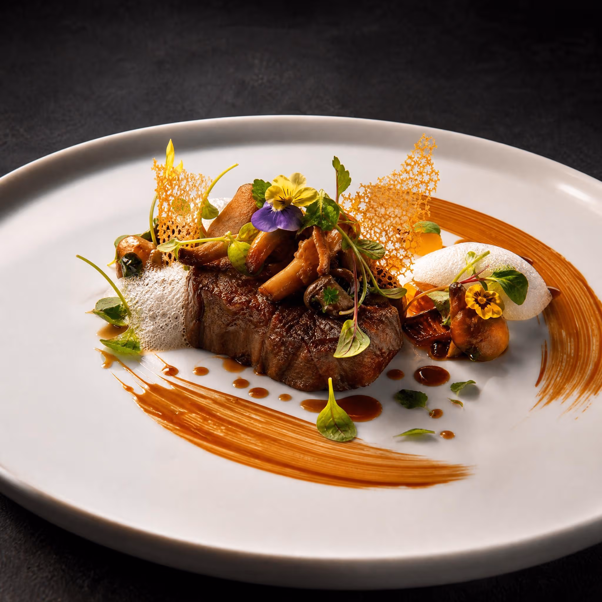 Assiette gastronomique